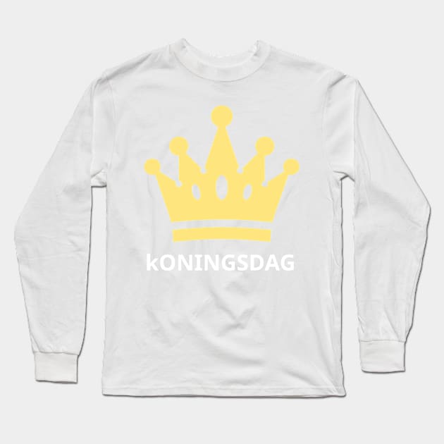 koningsdag Long Sleeve T-Shirt by yellowpinko